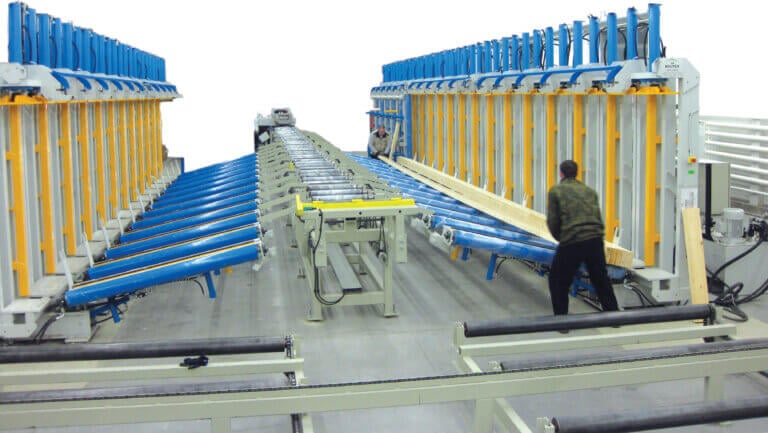 Prese za lepljenje greda