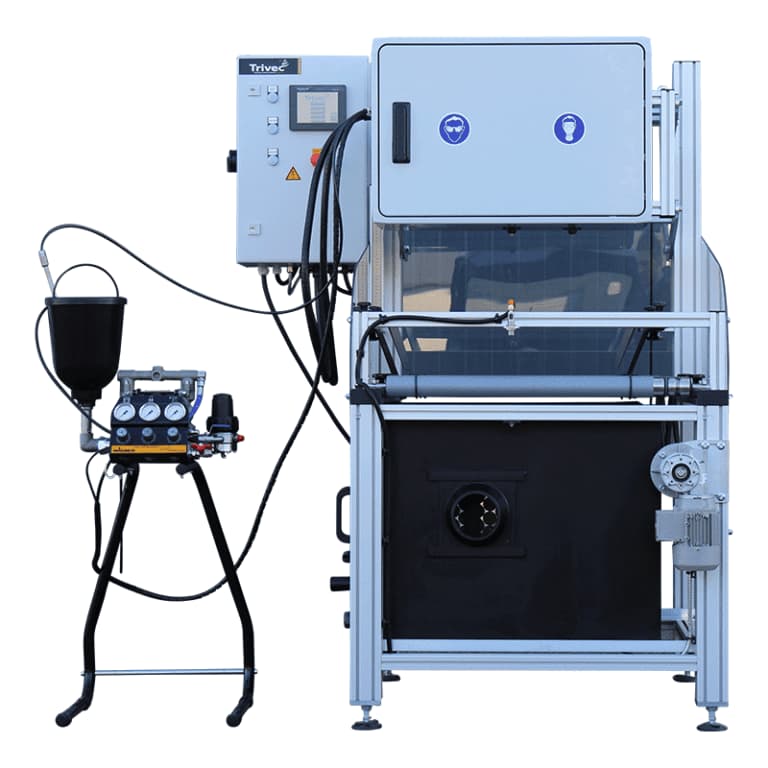 Sistem za nanošenje reaktivnih mrlja za drvo 2